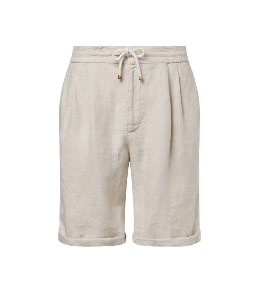 Brunello Cucinelli Linen Bermuda shorts