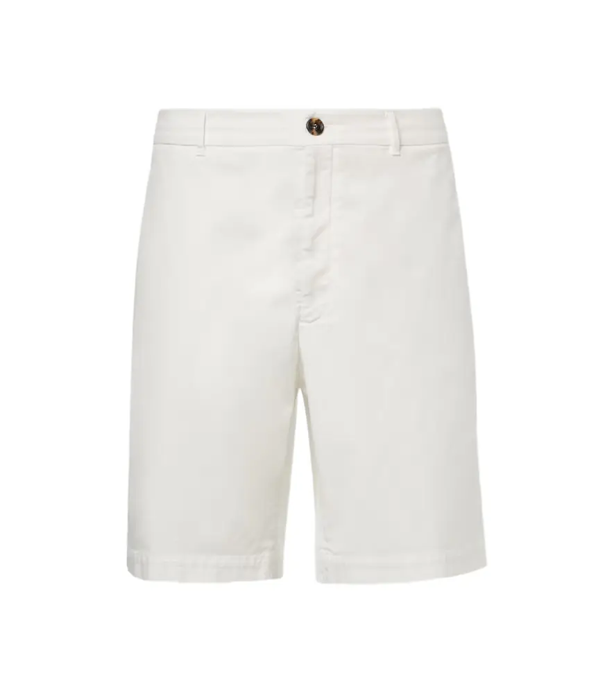 Brunello Cucinelli Cotton-blend Bermuda shorts