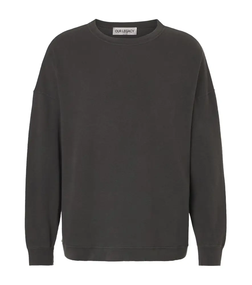 Our Legacy Slack cotton and linen-blend sweatshirt