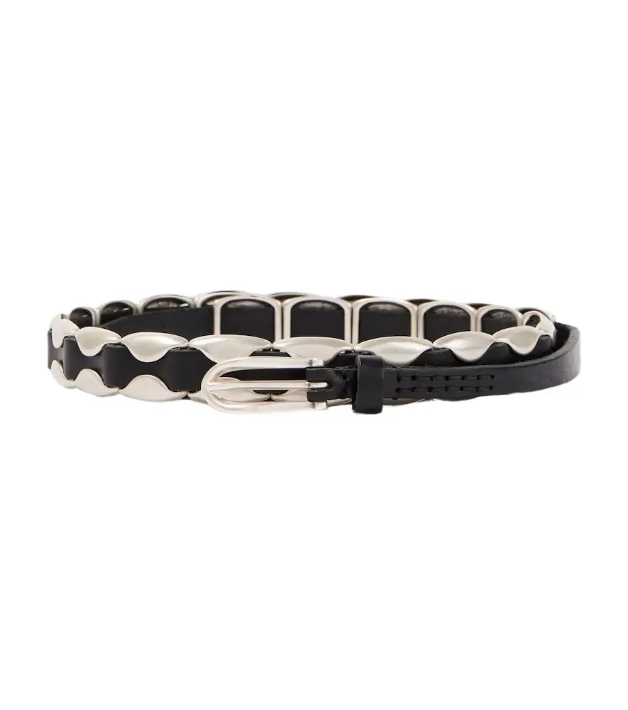 Our Legacy Billow studded leather belt