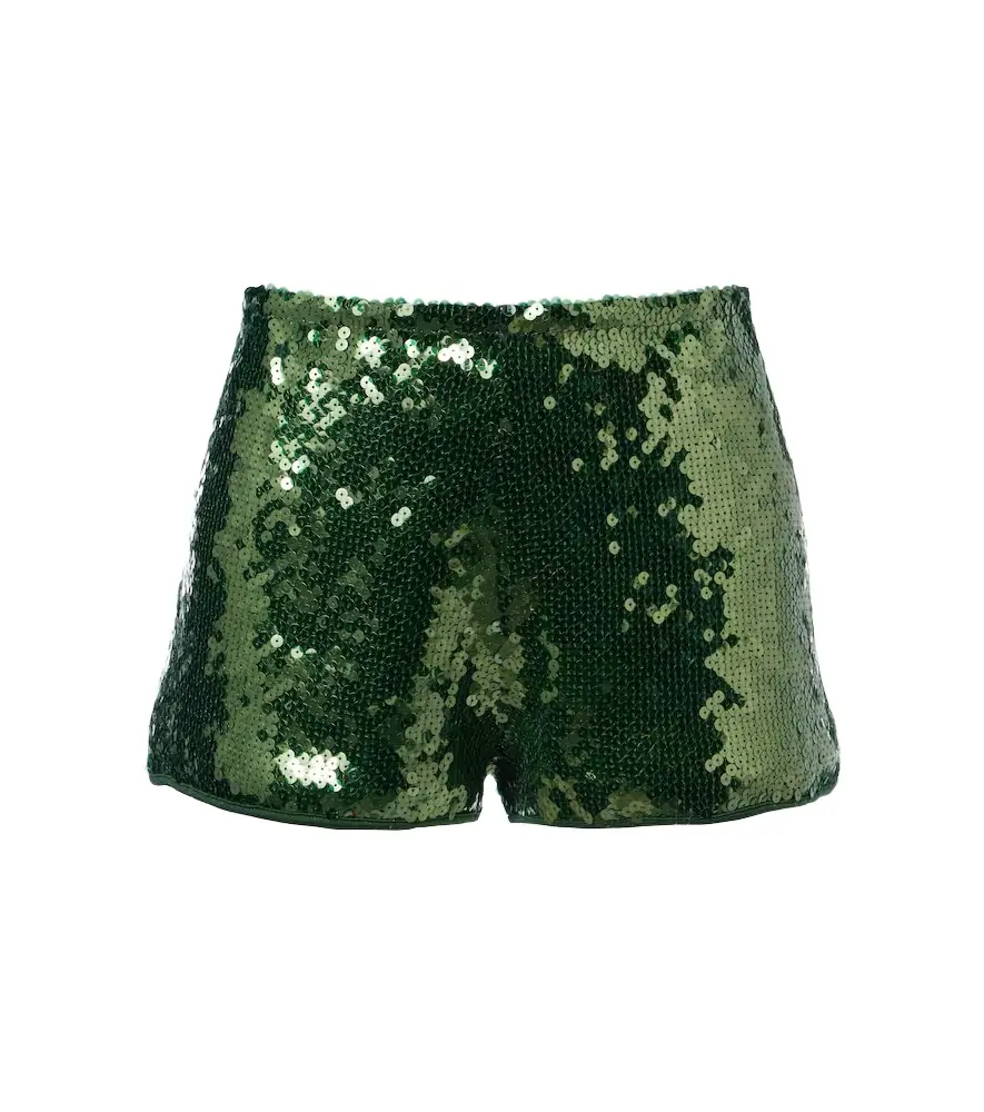 Oseree Oséree Marilyn embellished shorts