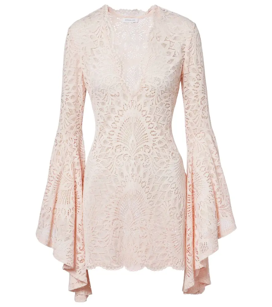 Alexandra Miro Kara lace beach dress