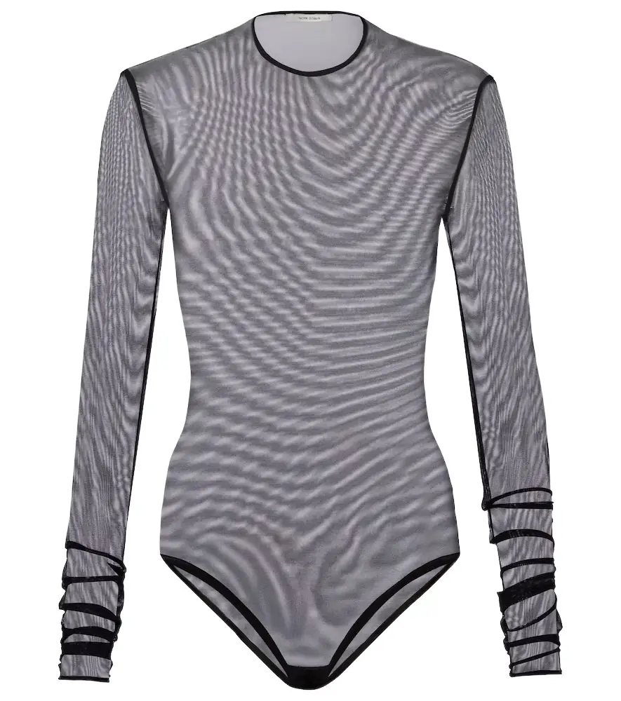Nensi Dojaka Sheer bodysuit
