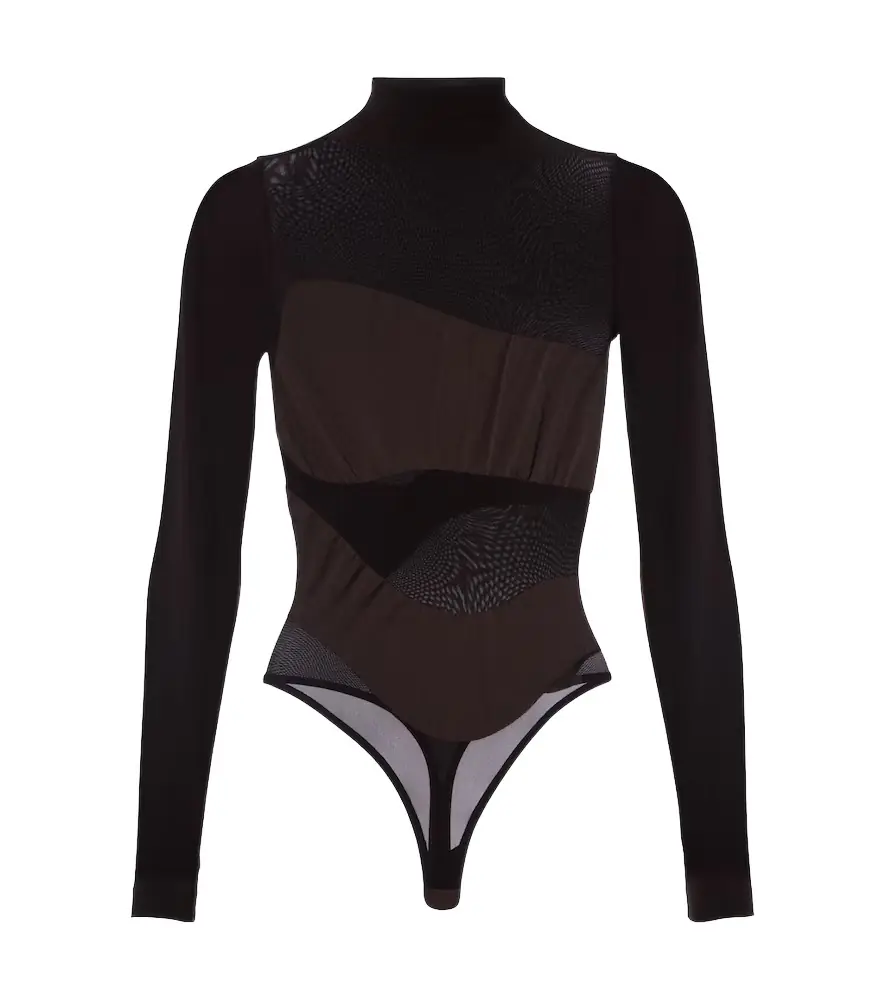 Wolford Shade semi-sheer bodysuit