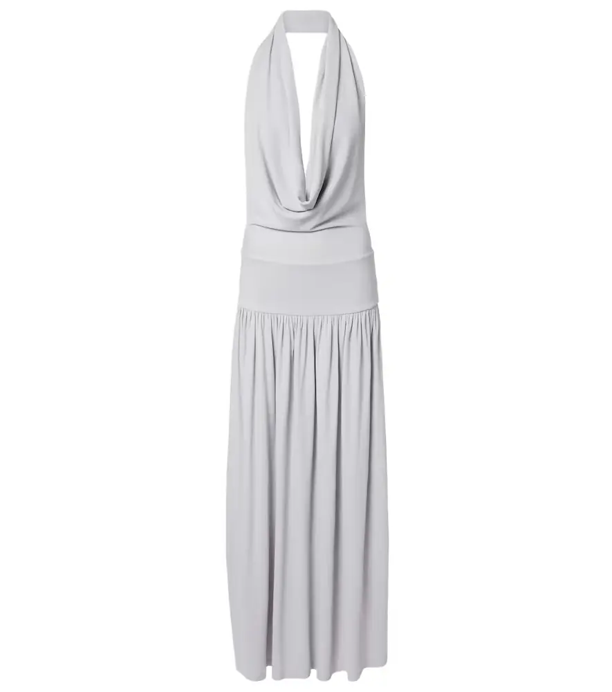 Aya Muse Spoe halterneck maxi dress