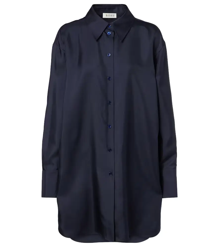 Rohe Róhe Oversized silk shirt