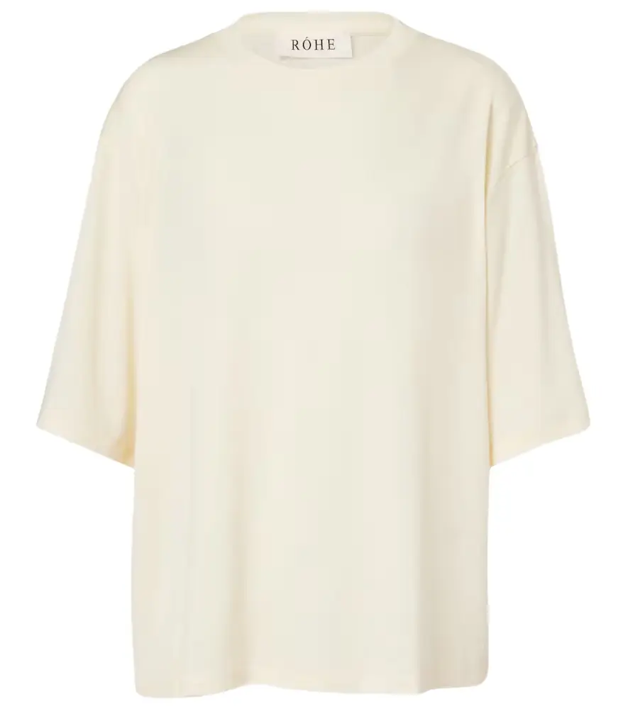 Rohe Róhe Oversized wool T-shirt