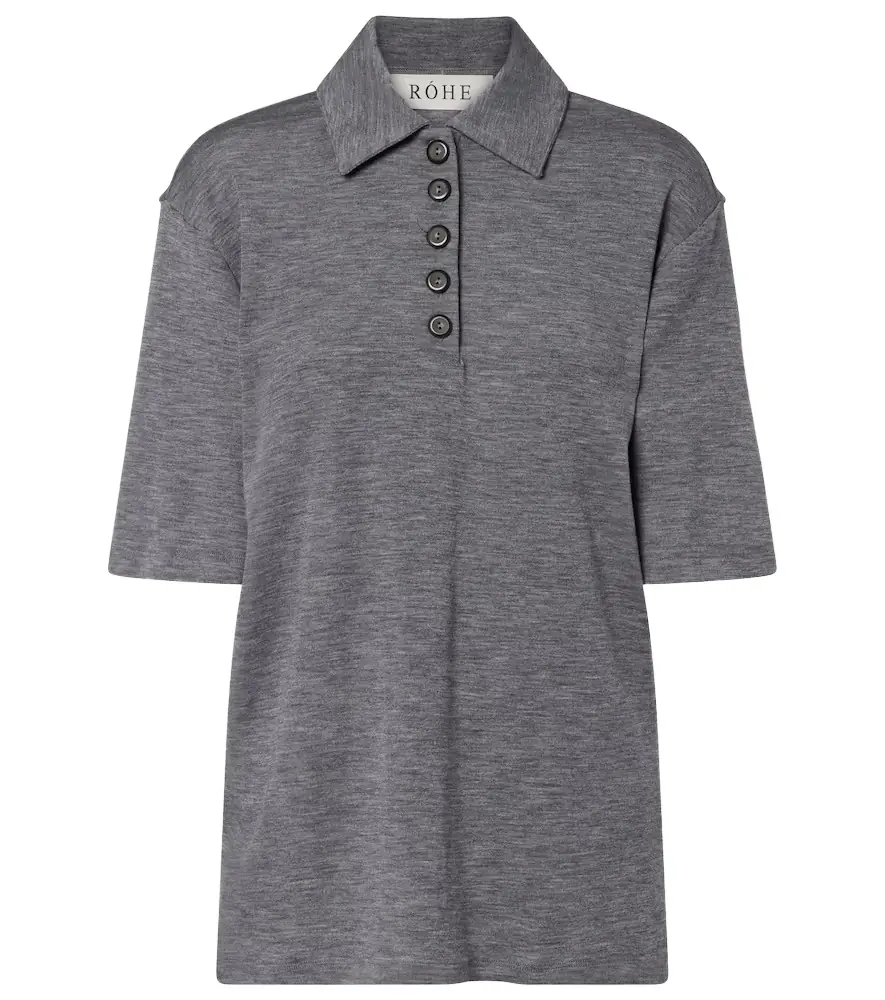 Rohe Róhe Wool polo shirt