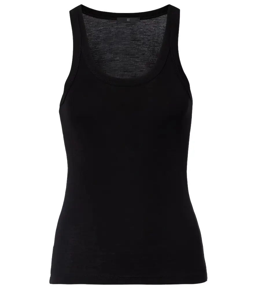 Rohe Róhe Ribbed-knit wool tank top