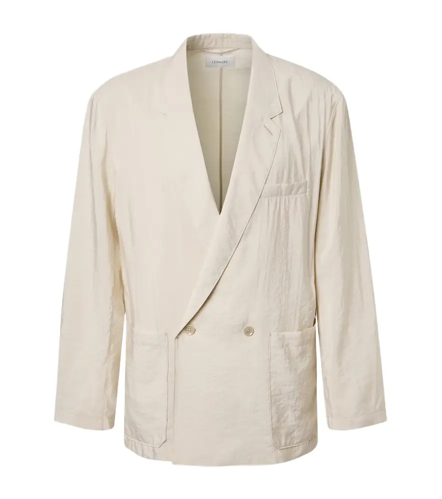 Lemaire Silk-blend blazer