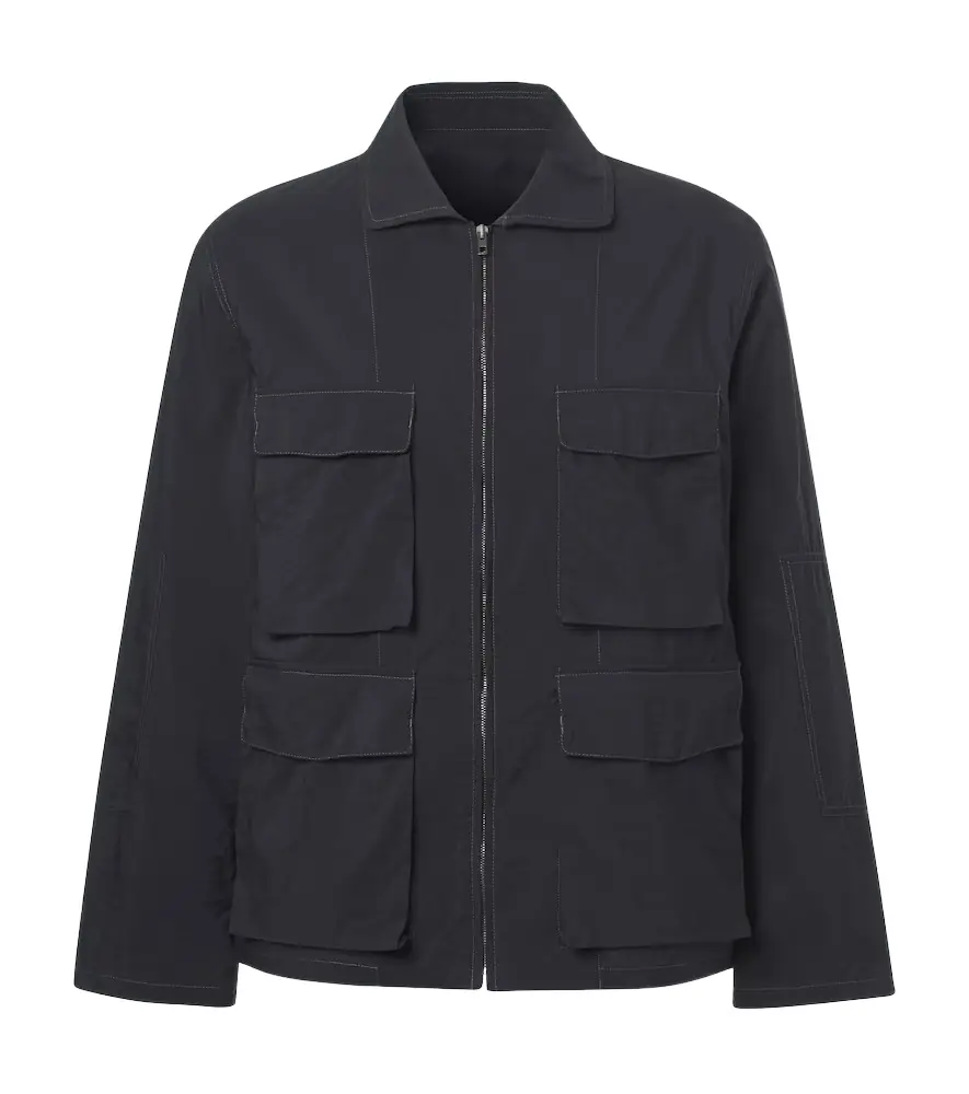 Lemaire Cotton canvas field jacket