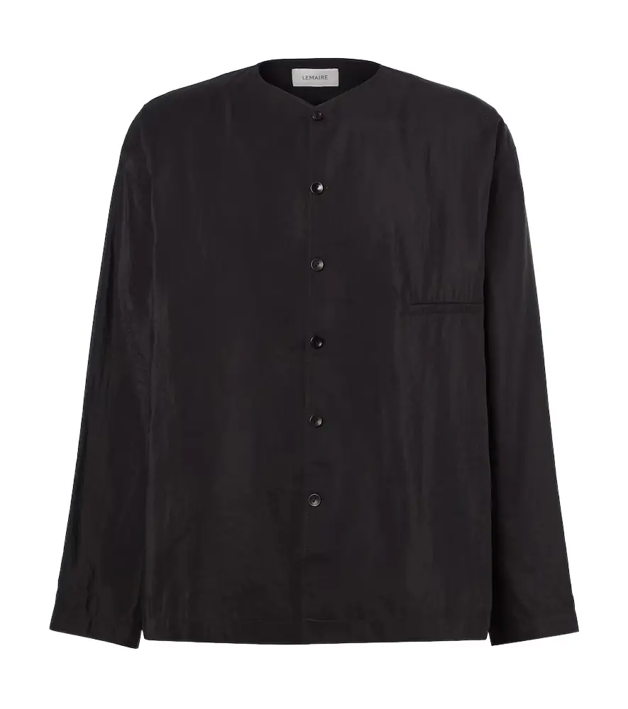 Lemaire Silk-blend shirt
