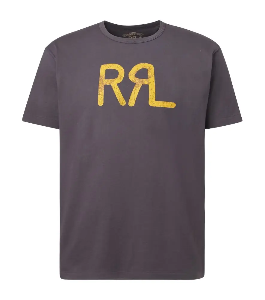 RRL Logo cotton jersey T-shirt