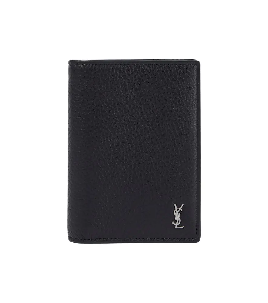 Saint Laurent Cassandre leather bifold wallet