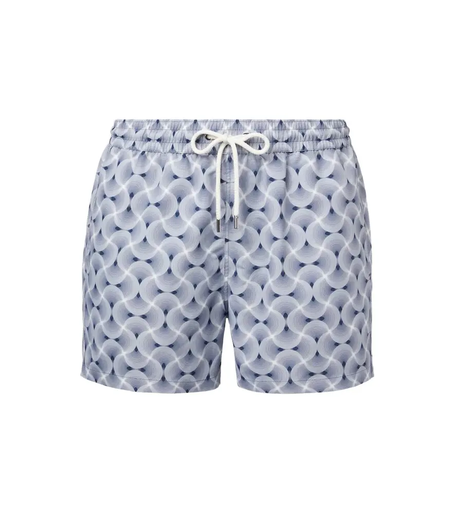 Frescobol Carioca Rio printed swim trunks