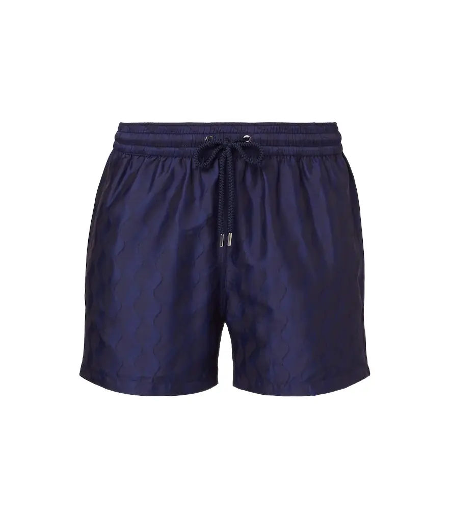 Frescobol Carioca Rio jacquard swim trunks