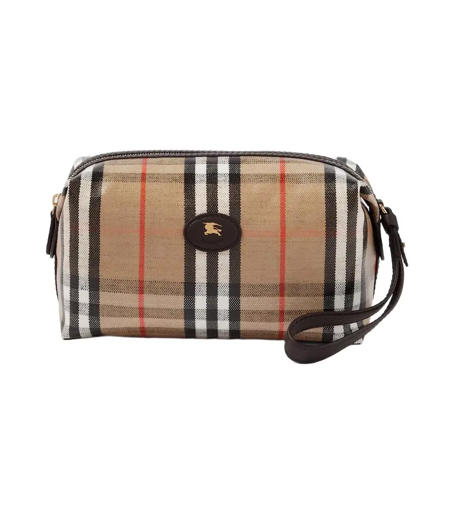 Burberry Check toiletry bag