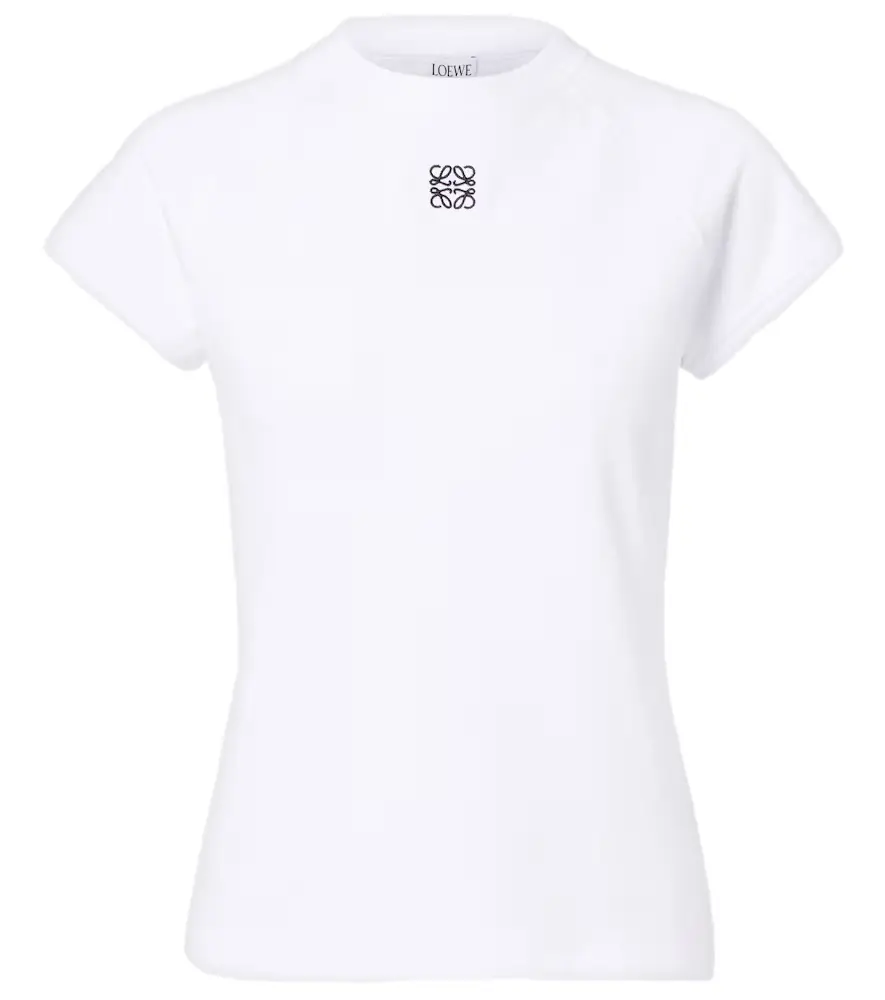 Loewe Anagram cotton-blend T-shirt