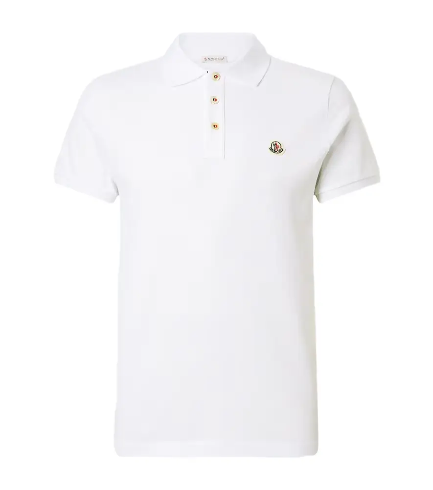 Moncler Cotton piqué polo shirt