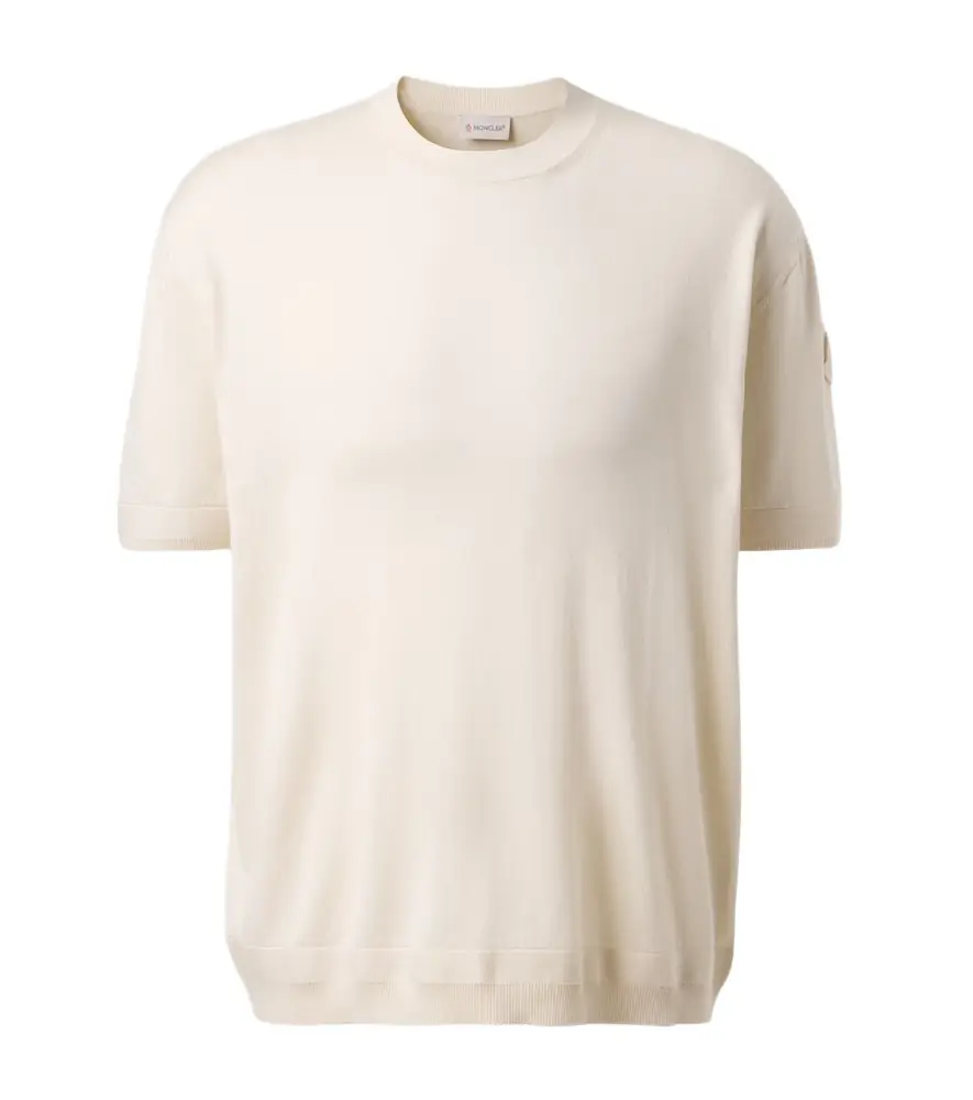 Moncler ilk and cotton T-shirt