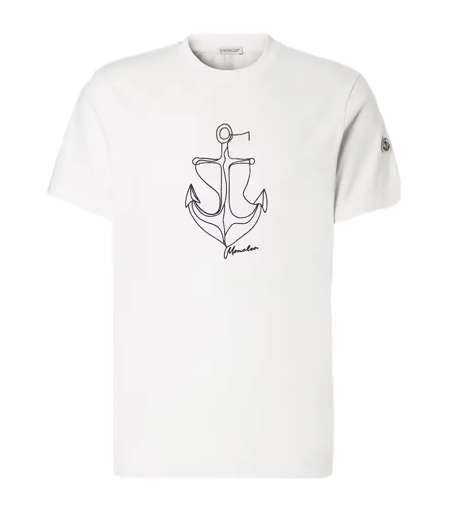 Moncler Archivio cotton jersey T-shirt