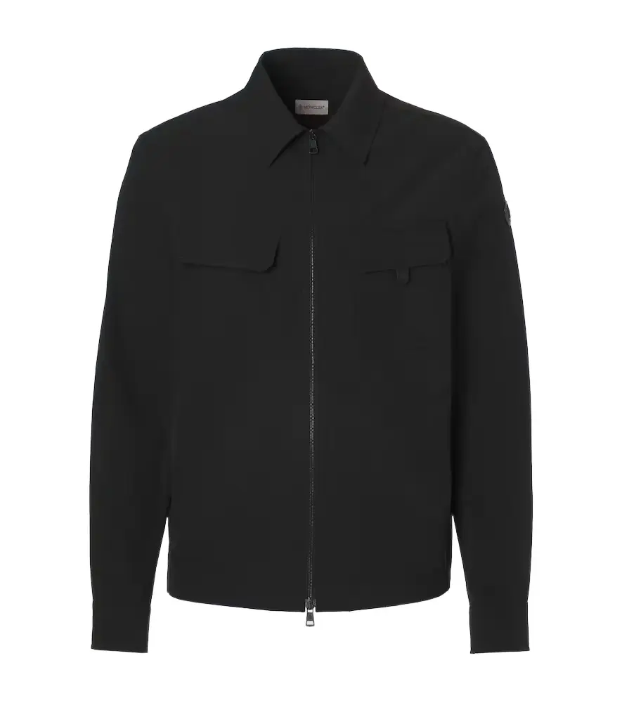 Moncler eersucker overshirt