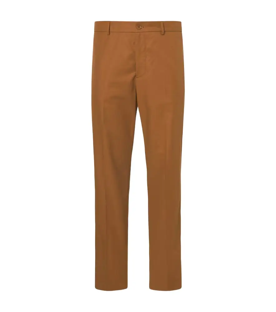 Moncler Cotton-blend straight pants