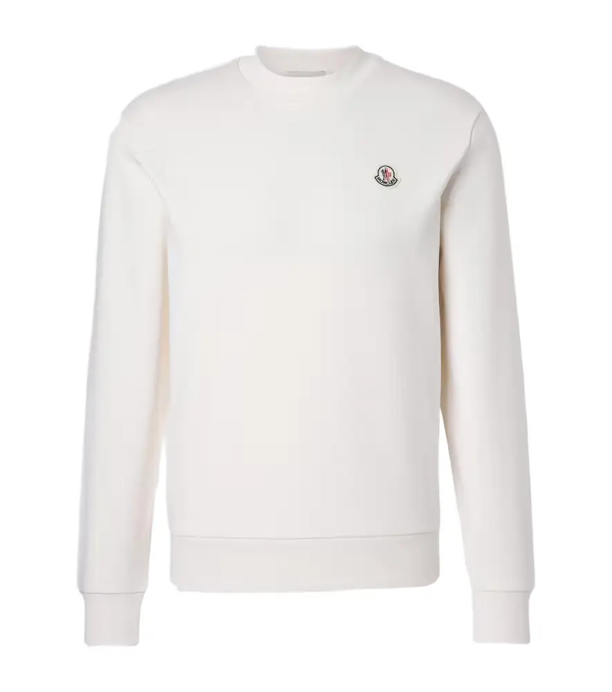 Moncler Archivio cotton jersey sweatshirt