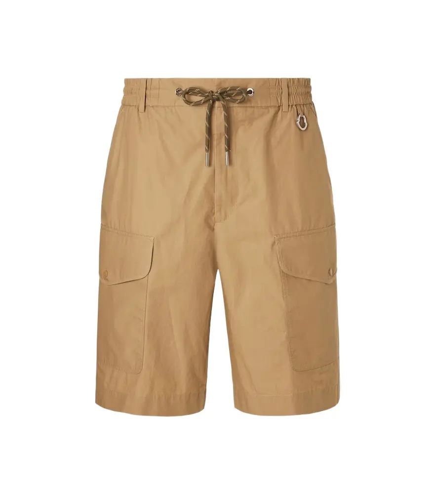 Moncler Cotton poplin cargo shorts