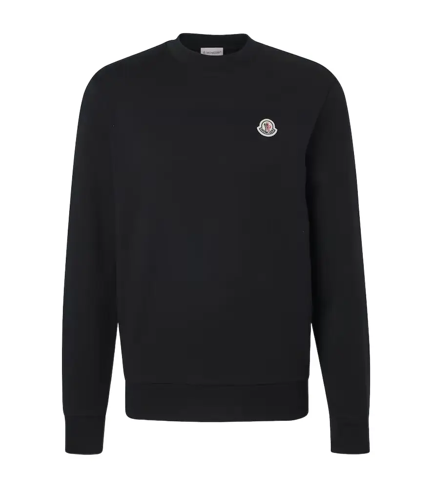 Moncler Archivio cotton jersey sweatshirt