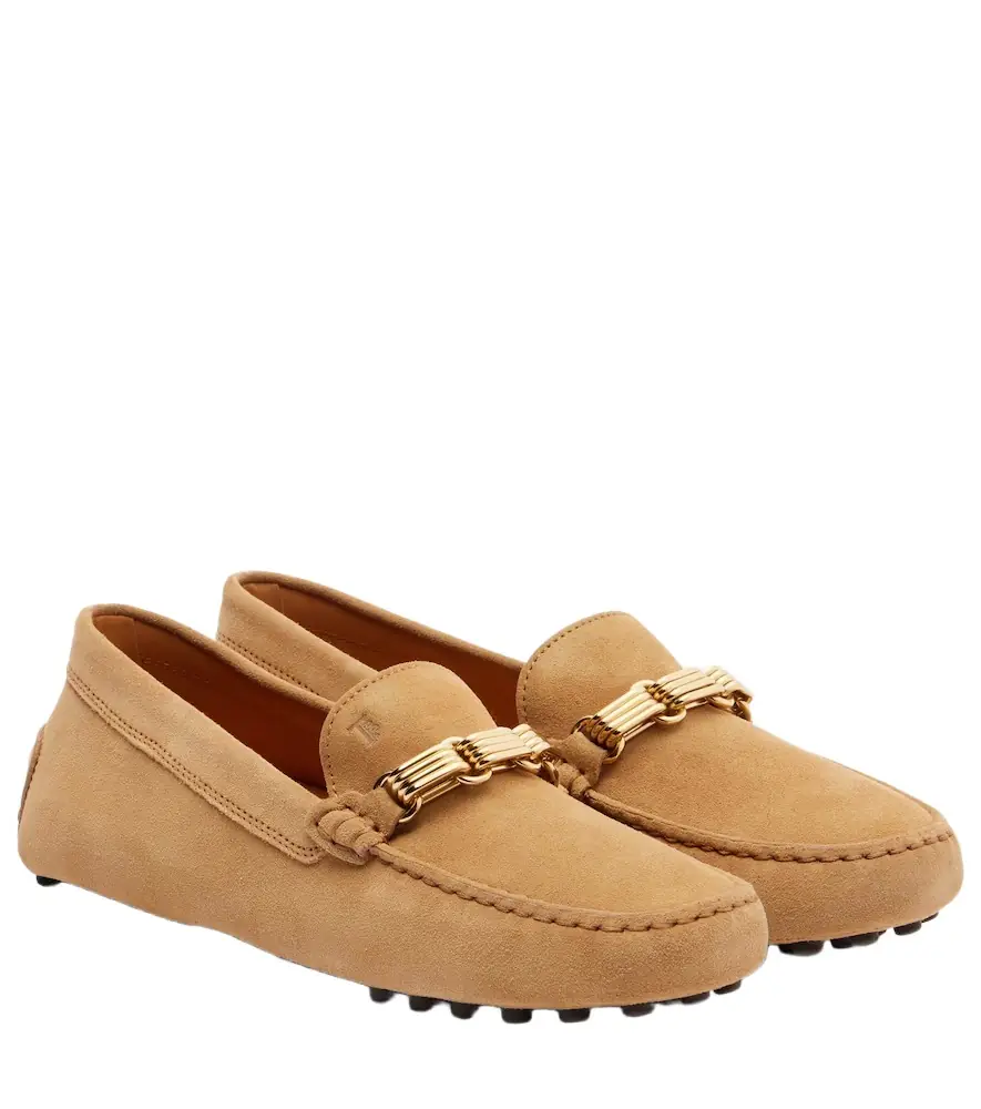 Tod's Gommino suede driving shoes