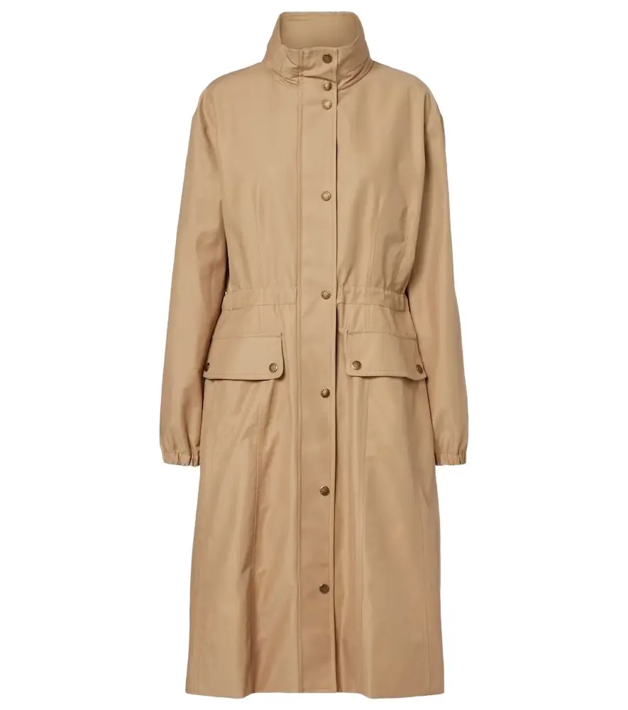 Moncler Rhododendron technical cotton-blend parka