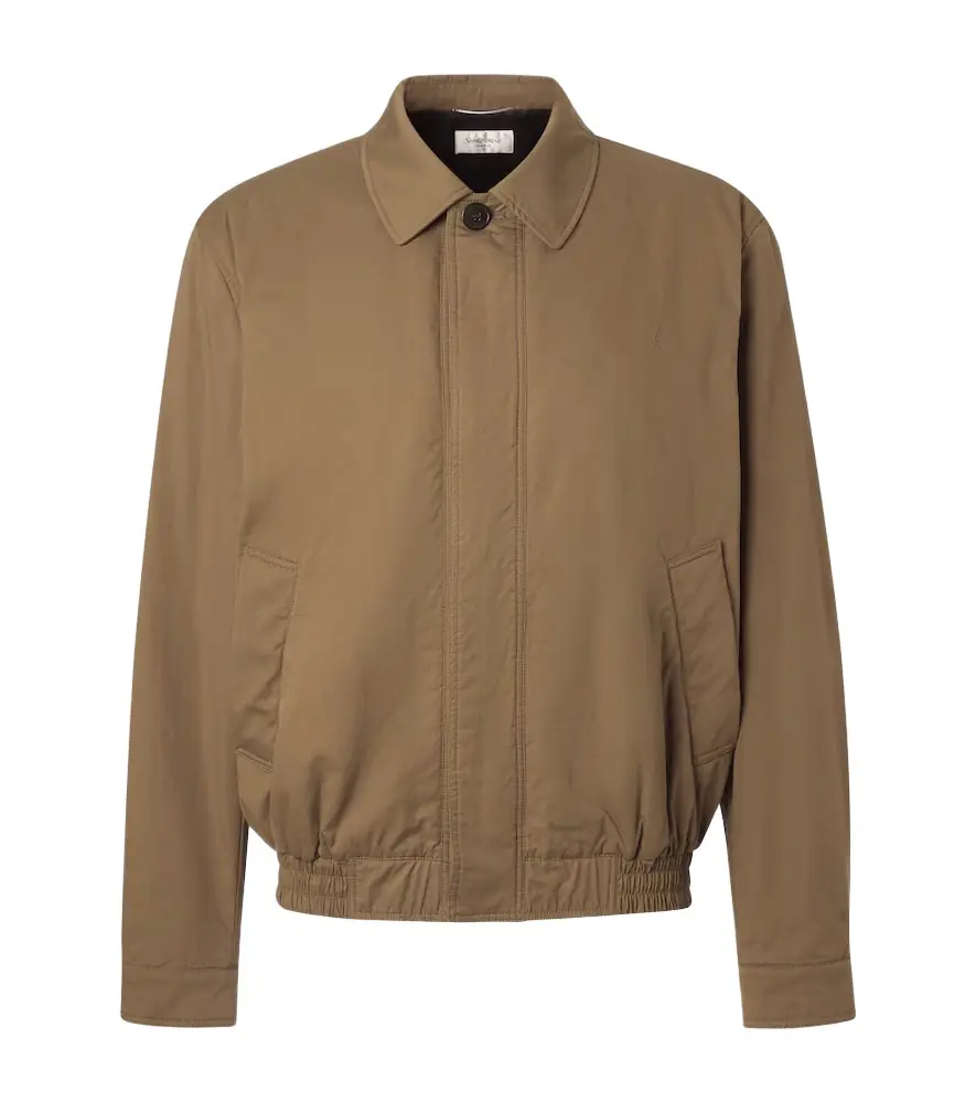 Saint Laurent Cotton blouson jacket