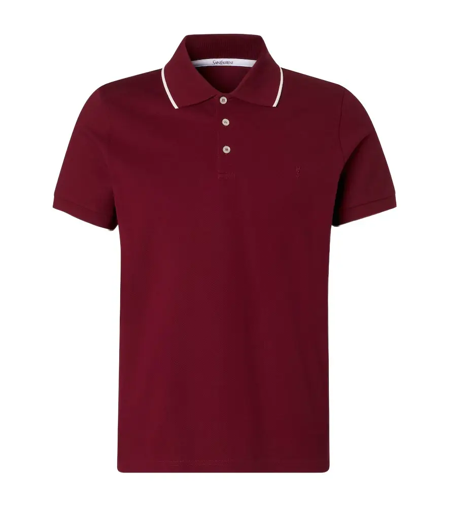 Saint Laurent Cotton polo shirt