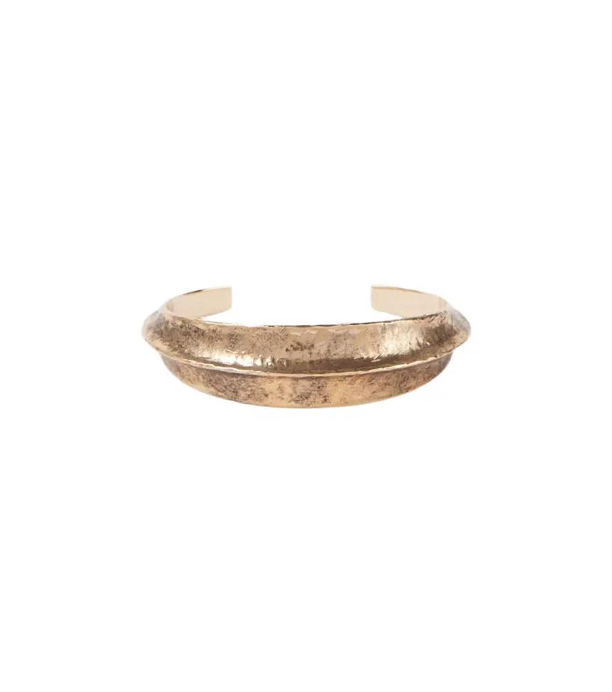 Saint Laurent Ridge cuff bracelet