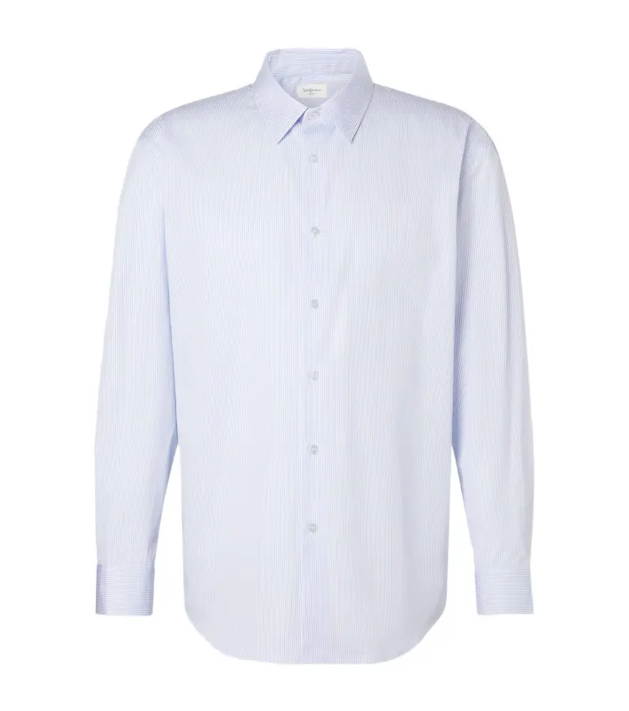 Saint Laurent Striped cotton shirt