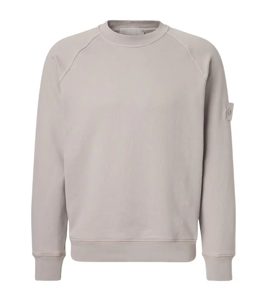 Stone Island Compass cotton jersey sweatshirt