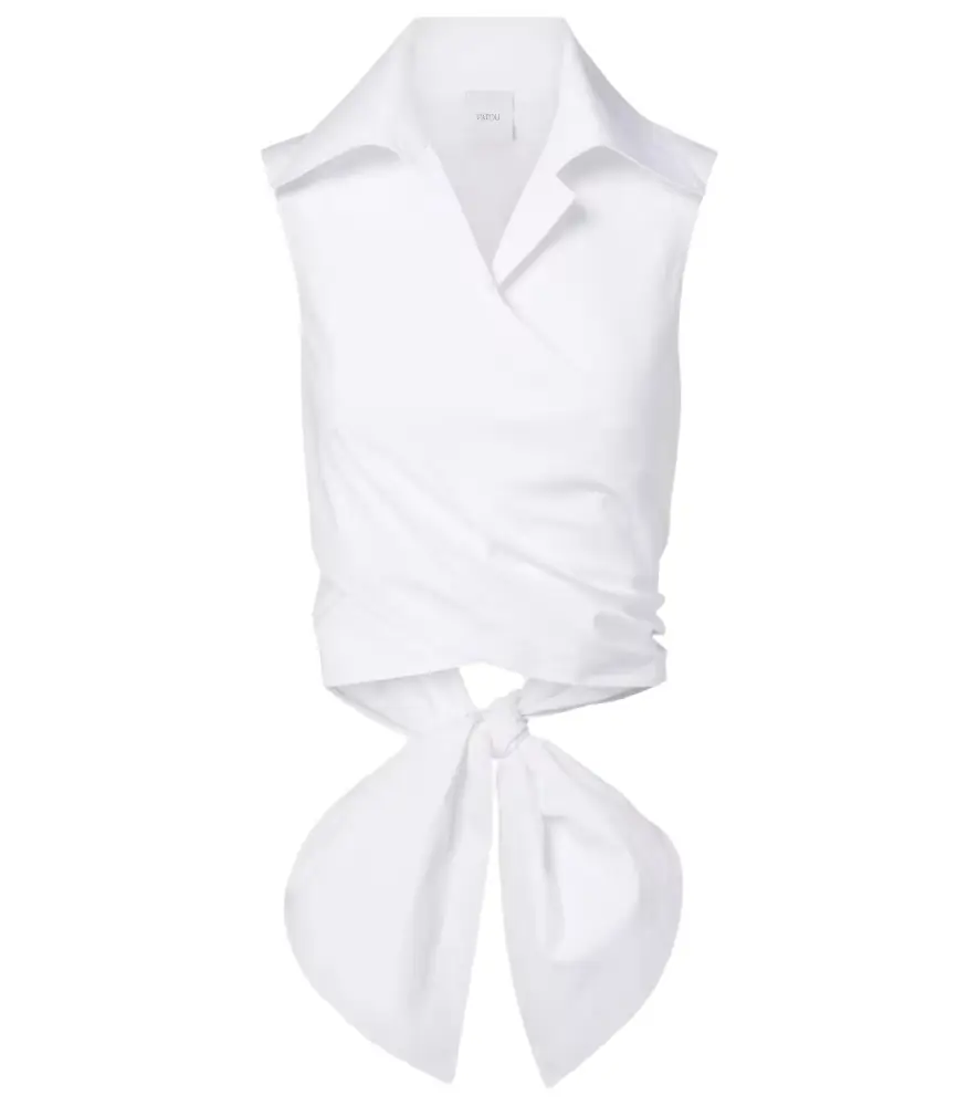 Patou Cutout cotton top