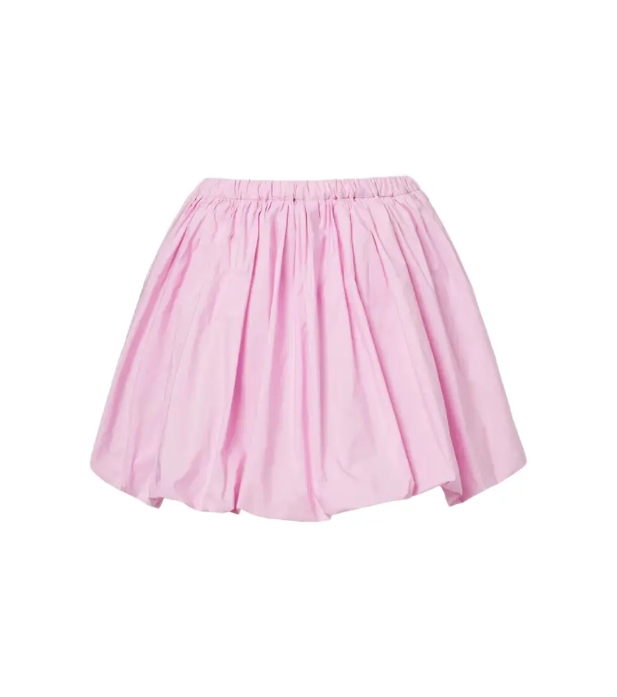 Patou Gathered miniskirt