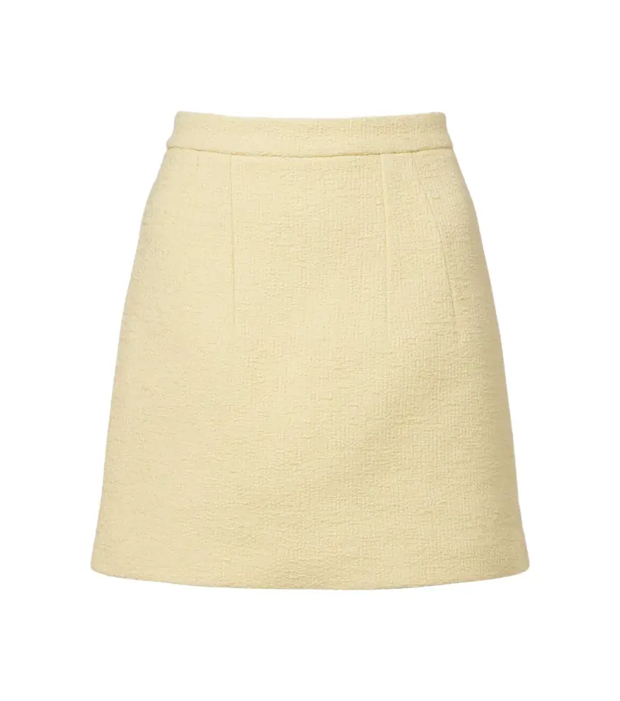 Patou Cotton miniskirt