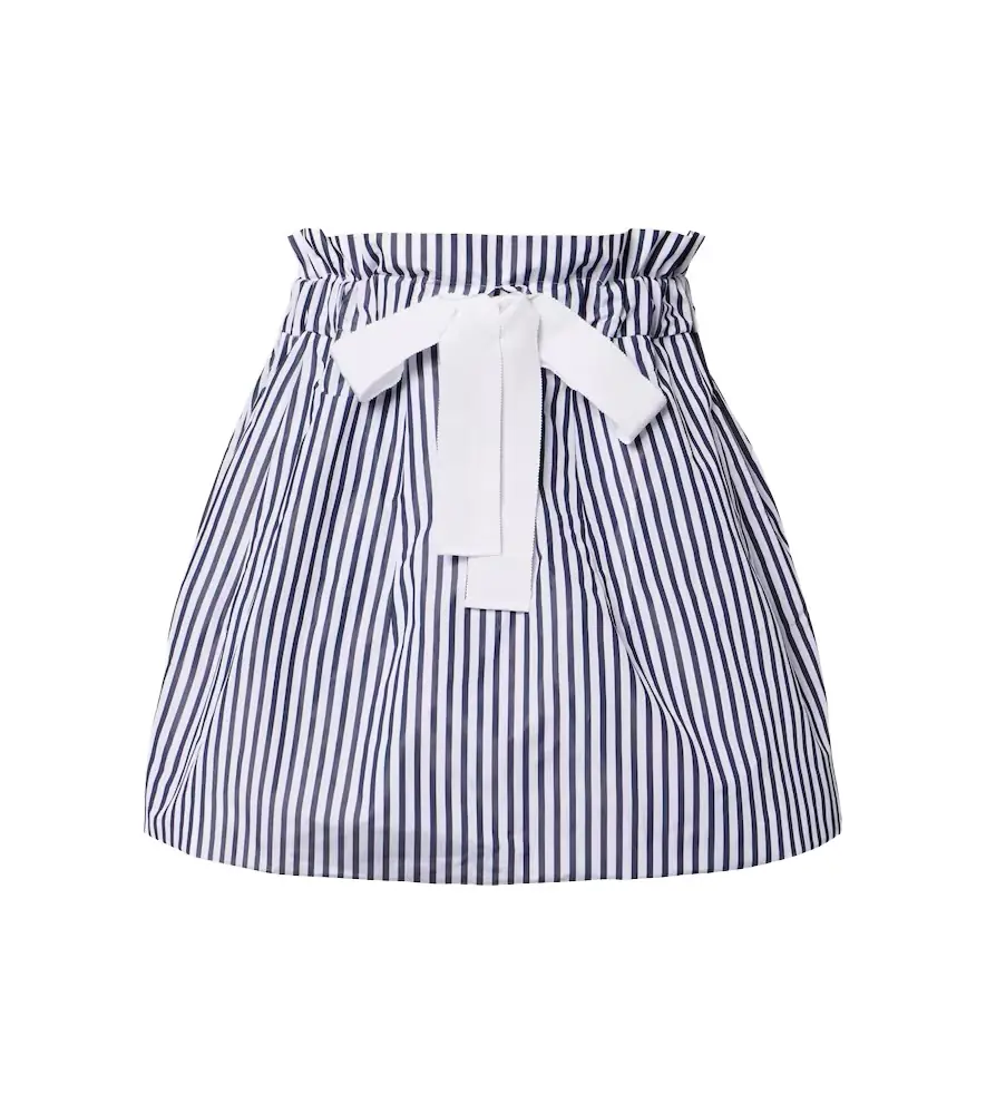 Patou Striped miniskirt