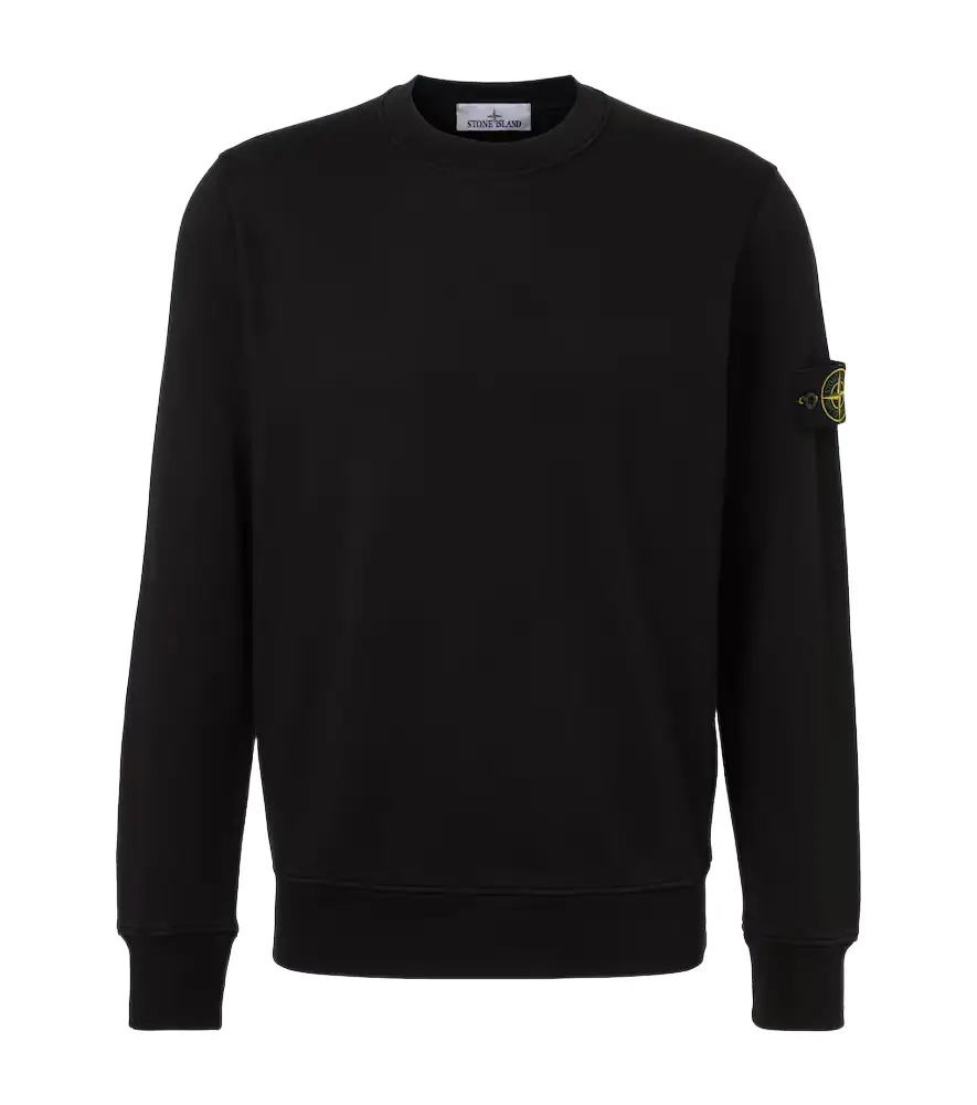 Stone Island Compass cotton jersey sweatshirt