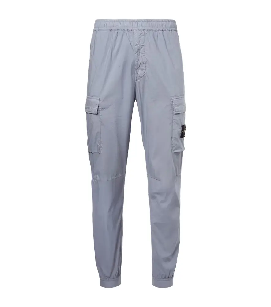 Stone Island Compass cotton-blend cargo pants