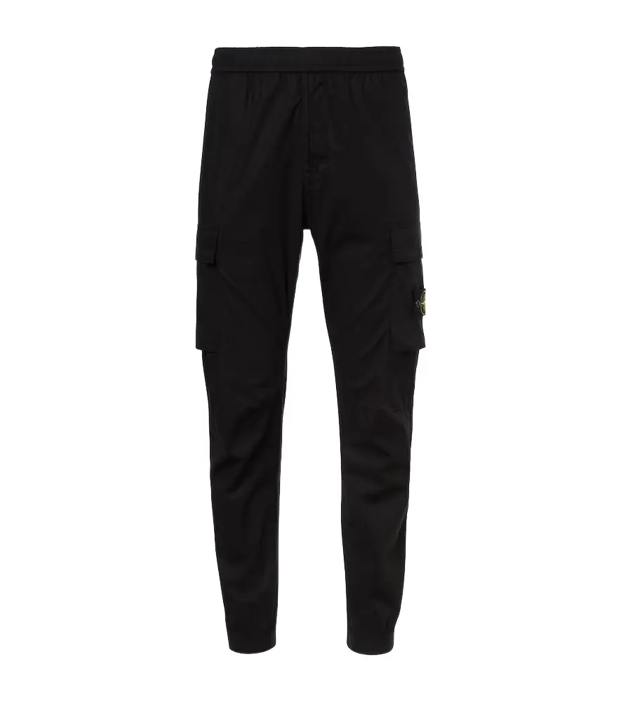 Stone Island Compass cotton-blend cargo pants