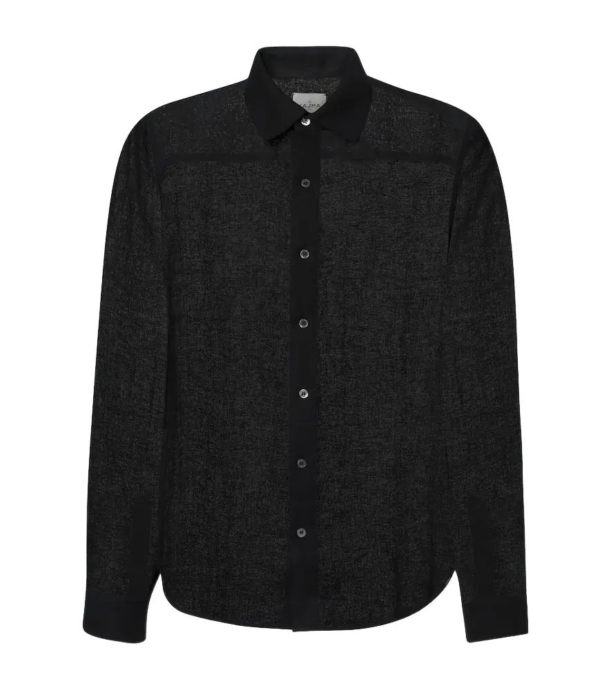 Le Kasha Dewas linen shirt