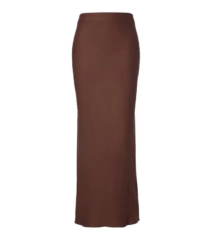 Brunello Cucinelli Twill maxi skirt