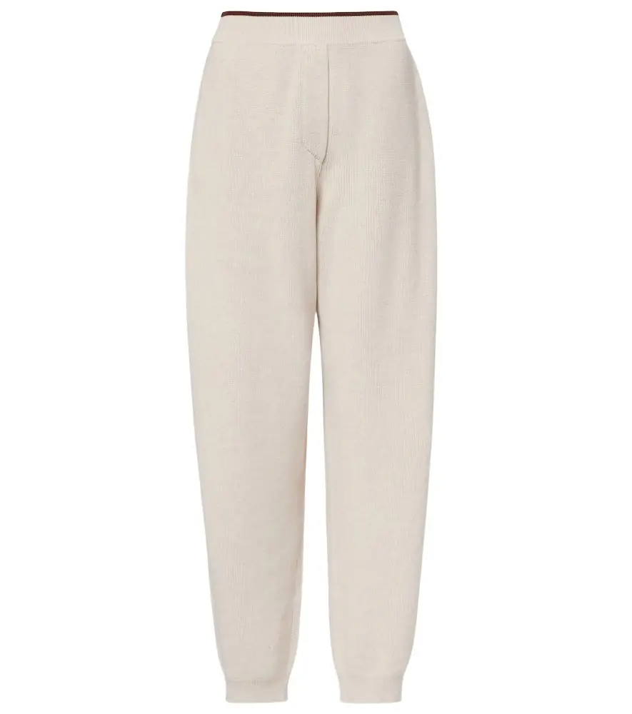 Brunello Cucinelli Cotton jersey sweatpants