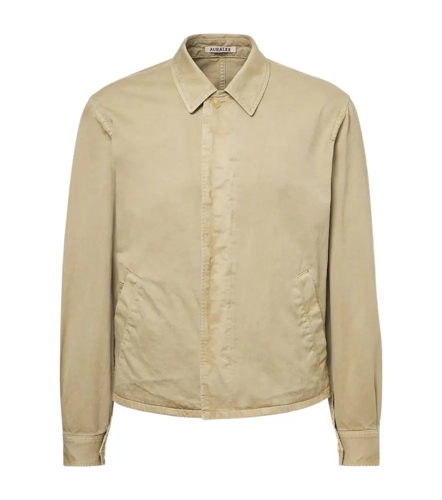 Auralee Cotton blouson jacket
