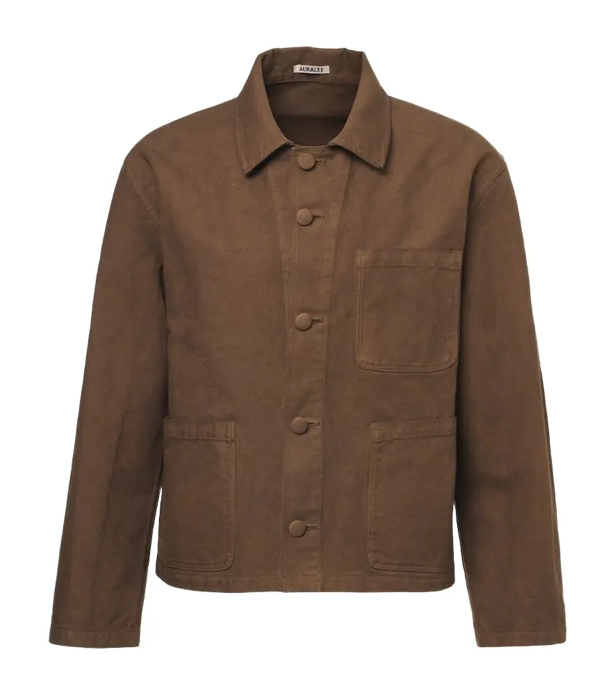 Auralee Cotton twill jacket