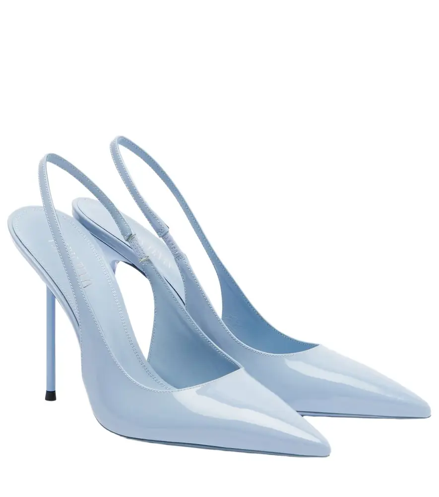 Paris Texas Lidia 105 patent leather slingback pumps